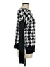 Decree Houndstooth Black Pullover Sweater Size M - photo 4