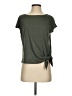 Max Studio Green Short Sleeve T-Shirt Size XS - photo 1