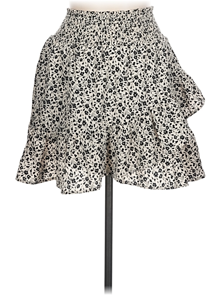 Pre-owned Altar'd State Casual Skirt In Ivory