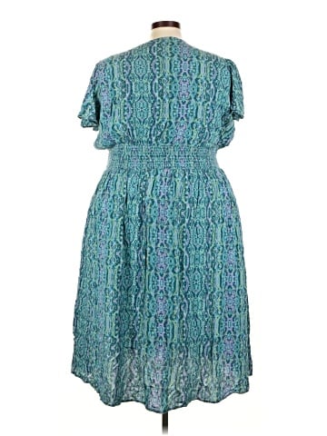 Terra & Sky Casual Dress (view 2)