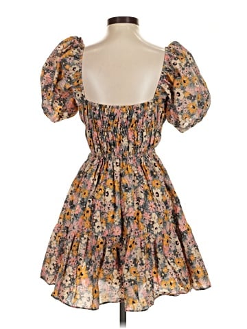 Olivaceous Casual Dress (view 2)