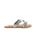 Diba True 100% Leather Silver Sandals Size 6 1/2 - photo 1