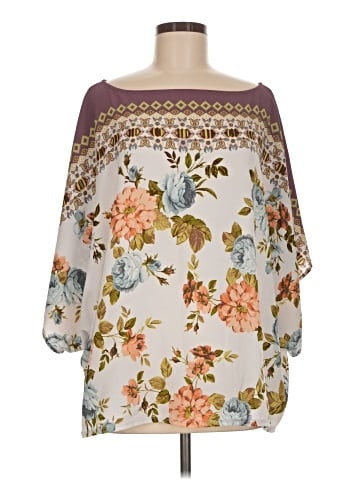 Sun & Moon 3/4 Sleeve Blouse (view 1)