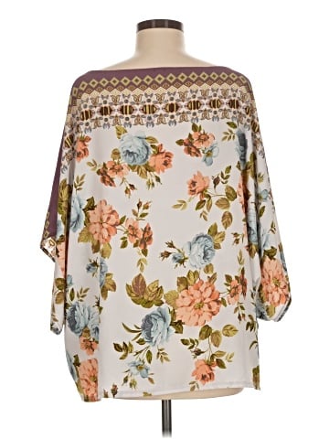 Sun & Moon 3/4 Sleeve Blouse (view 2)