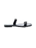 Diba True 100% Leather Black Sandals Size 9 - photo 1
