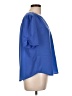 Milano Blue Short Sleeve Blouse Size L - photo 4