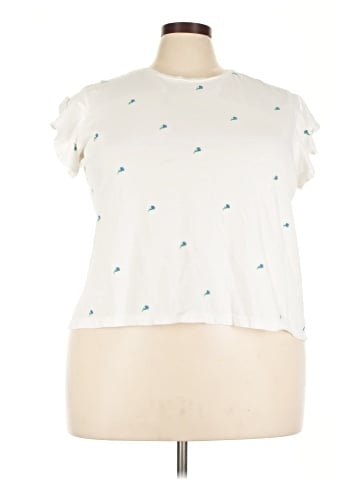 Elie Tahari Short Sleeve Top (view 1)