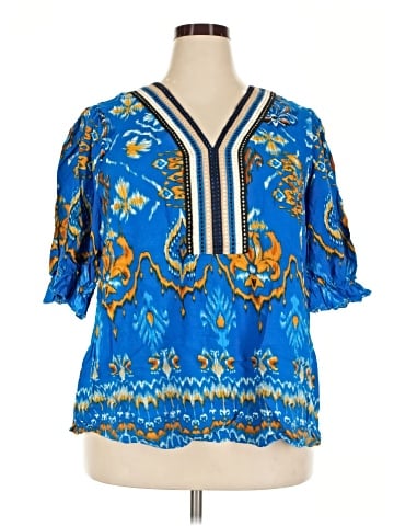 Cato Short Sleeve Blouse (view 1)