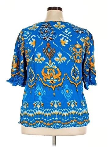 Cato Short Sleeve Blouse (view 2)