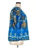 Cato 100% Rayon Blue Short Sleeve Blouse Size 18 - photo 4