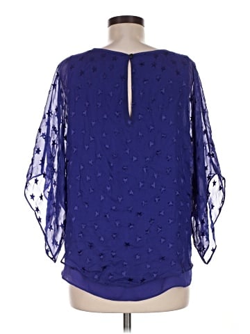 White House Black Market 3/4 Sleeve Blouse (view 2)