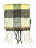 Assorted Brands 100% Polyester Plaid Yellow Scarf One size - photo 2