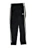 Adidas 100% Polyester Black Track Pants Size 10 - 12 - photo 1
