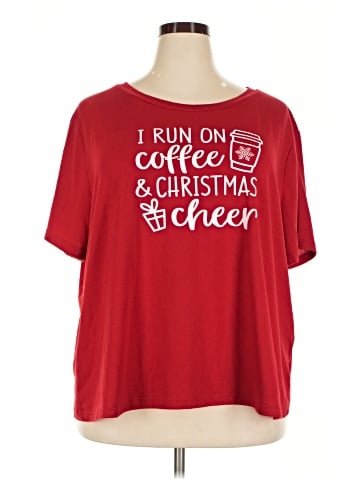 Shein Curve Short Sleeve T-Shirt (view 1)