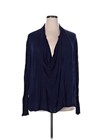 Three Dots Long Sleeve Blouse (view 1)