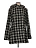 A. Byer Houndstooth Black Coat Size M - photo 1