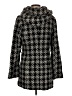 A. Byer Houndstooth Black Coat Size M - photo 2