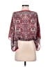 Max Studio 100% Polyester Red 3/4 Sleeve T-Shirt Size XS - photo 1