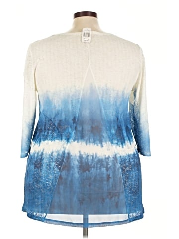 Indigo Soul 3/4 Sleeve Top (view 2)