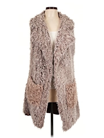 Coco + Carmen Faux Fur Vest (view 1)