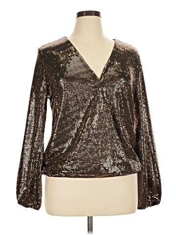 INC International Concepts Long Sleeve Blouse (view 1)