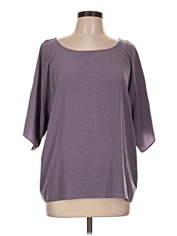 CALVIN KLEIN JEANS 3/4 Sleeve Blouse (view 1)
