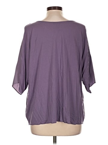 CALVIN KLEIN JEANS 3/4 Sleeve Blouse (view 2)