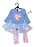 Counting Daisies 100% Polyester Blue Dress Size 3T - photo 1