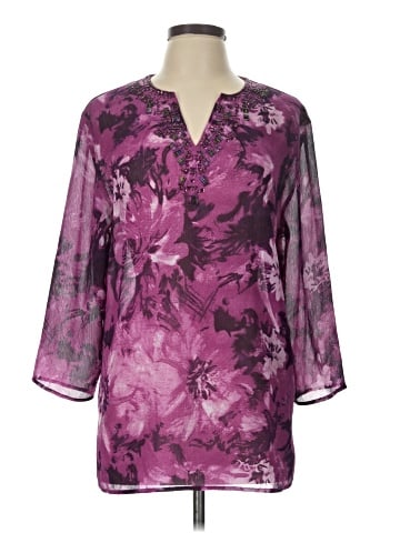 Princess Cruises 3/4 Sleeve Blouse (view 1)