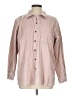 L.L.Bean Tan Long Sleeve Blouse Size L - photo 1