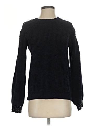 Aqua Pullover Sweater (view 1)