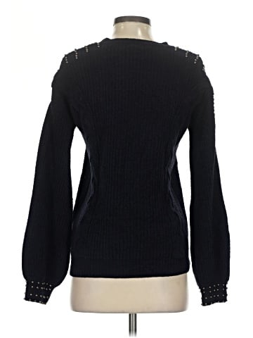 Aqua Pullover Sweater (view 2)