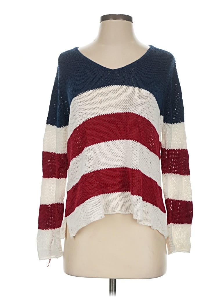 Pre-owned Wooden Ships Pullover Sweater In Blue
