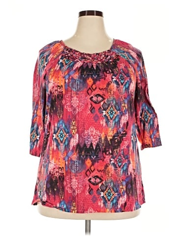 White Stag 3/4 Sleeve Blouse (view 1)