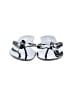 Mixit Silver Flip Flops Size 8 - photo 2