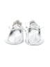 Hey Dude Metallic Silver Sneakers Size 2 (youth) - photo 2