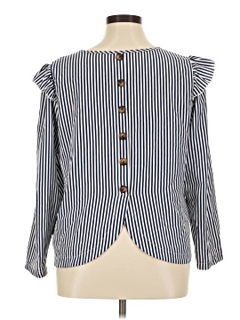 Shein Curve Long Sleeve Blouse (view 2)