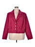City Chic 100% Polyester Tweed Pink Blazer Size 24 Plus (XXL) - photo 1