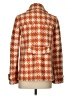 J.Crew Collection Houndstooth Orange Wool Coat Size 4 - photo 2