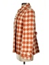 J.Crew Collection Houndstooth Orange Wool Coat Size 4 - photo 5