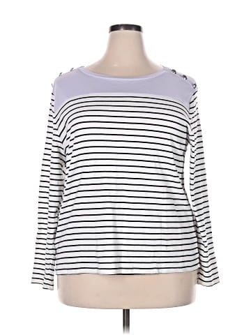 Rafaella Long Sleeve Top (view 1)