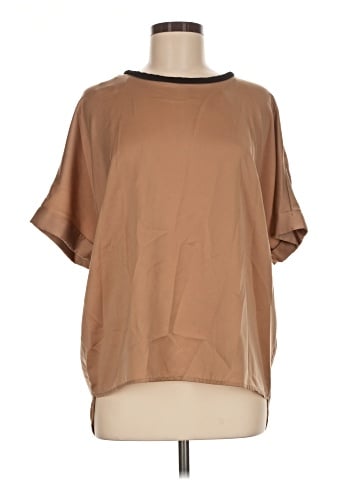 MNG Short Sleeve Blouse (view 1)