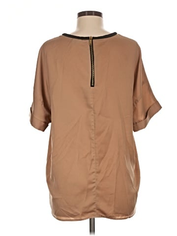 MNG Short Sleeve Blouse (view 2)