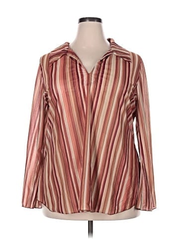 Eyeshadow Long Sleeve Blouse (view 1)