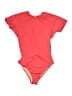 J.Crew Solid Red One Piece Swimsuit Size 8 - photo 1