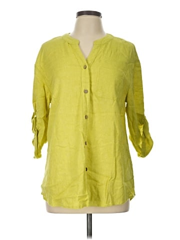 Cupio 3/4 Sleeve Button-Down Shirt (view 1)