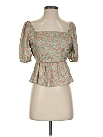 Altar'd State Short Sleeve Blouse (view 1)