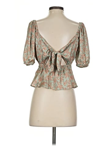 Altar'd State Short Sleeve Blouse (view 2)
