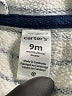 Carter's Stripes Blue Long Sleeve Onesie 6-9 MO / 9 MO - photo 3