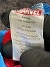 Marvel Graphic Blue Short Sleeve Onesie Size 6-9 mo - photo 4